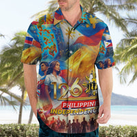 Custom The Philippines 126th Independence Anniversary Hawaiian Shirt Art Style DT02 - Polynesian Pride