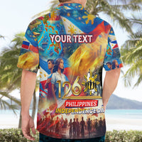 Custom The Philippines 126th Independence Anniversary Hawaiian Shirt Art Style DT02 - Polynesian Pride