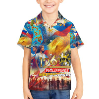Custom The Philippines 126th Independence Anniversary Hawaiian Shirt Art Style DT02 - Polynesian Pride