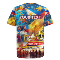 Custom The Philippines 126th Independence Anniversary Rugby Jersey Art Style