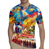 Custom The Philippines 126th Independence Anniversary Rugby Jersey Art Style