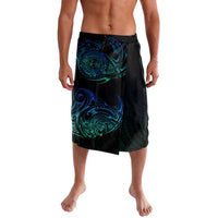 Sea Animal Polynesia Lavalava Polynesian Pattern DT02 Black - Polynesian Pride