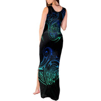 Sea Animal Polynesia Tank Maxi Dress Polynesian Pattern DT02 - Polynesian Pride