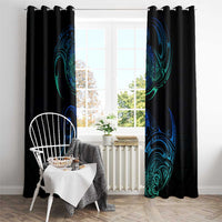 Sea Animal Polynesia Window Curtain Polynesian Pattern DT02 - Polynesian Pride