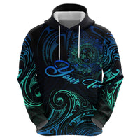 Sea Animal Polynesia Zip Hoodie Polynesian Pattern