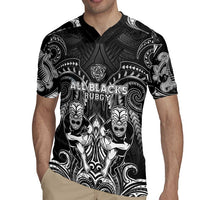 Personalized All Black Rugby Jersey New Zealand Rugby Mascot Maori