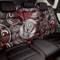 New Zealand Aotearoa Rugby Back Car Seat Cover Maori Fern Tattoo Art