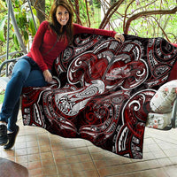 New Zealand Aotearoa Rugby Quilt Maori Fern Tattoo Art