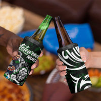 NZ Aotearoa Rugby 4 in 1 Can Cooler Tumbler New Zealand Silver Fern