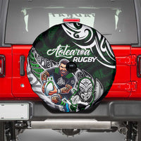 NZ Aotearoa Rugby Spare Tire Cover New Zealand Silver Fern