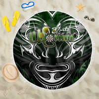 Warriors Maori Darts Beach Blanket New Zealand Darts Silver Fern