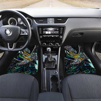 New Zealand Darts Car Mats NZ Paua Shell Maori Fern