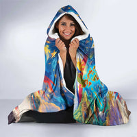 The Philippines 126th Independence Anniversary Hooded Blanket Art Style - Polynesian Pride