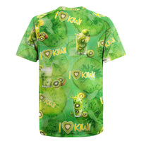 I Love Kiwi Rugby Jersey New Zealand Kiwi Fruit Summer Cocktail DT02 - Polynesian Pride