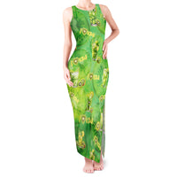 I Love Kiwi Tank Maxi Dress New Zealand Kiwi Fruit Summer Cocktail DT02 Women Green - Polynesian Pride