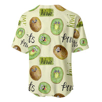 Kiwi Cute Humorous Baseball Jersey New Zealand Fruit