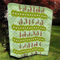 New Zealand Kiwi Fruit Witty Kiwi Bird Quilt DT02 - Polynesian Pride