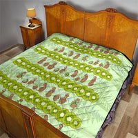 New Zealand Kiwi Fruit Witty Kiwi Bird Quilt DT02 - Polynesian Pride