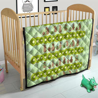 New Zealand Kiwi Fruit Witty Kiwi Bird Quilt DT02 - Polynesian Pride