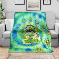 Just a Girl Who Loves Kiwis Blanket New Zealand Tie Dye DT02 - Polynesian Pride