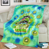 Just a Girl Who Loves Kiwis Blanket New Zealand Tie Dye DT02 - Polynesian Pride