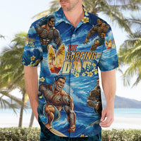 Hawaii Father's Day Hawaiian Shirt The Surfing Dad Polynesian Tattoo DT02 - Polynesian Pride