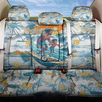Hawaii Father's Day It's Surfing Time Back Car Seat Cover Aloha L Makuakane DT02 One Size Blue - Polynesian Pride
