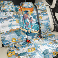 Hawaii Father's Day It's Surfing Time Back Car Seat Cover Aloha L Makuakane DT02 - Polynesian Pride