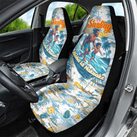 Hawaii Father's Day It's Surfing Time Car Seat Cover Aloha L Makuakane DT02 - Polynesian Pride