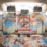 Hawaii Father's Day Back Car Seat Cover Hula With Dad DT02 - Polynesian Pride