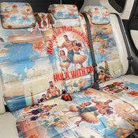 Hawaii Father's Day Back Car Seat Cover Hula With Dad DT02 - Polynesian Pride