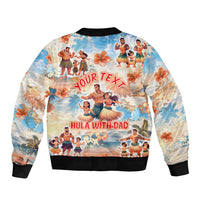 Hawaii Father's Day Bomber Jacket Hula With Dad DT02 - Polynesian Pride