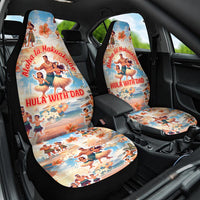 Hawaii Father's Day Car Seat Cover Hula With Dad DT02 One Size Art - Polynesian Pride