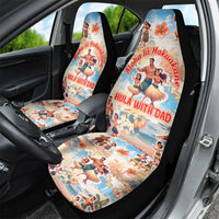 Hawaii Father's Day Car Seat Cover Hula With Dad DT02 - Polynesian Pride