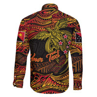 Papua New Guinea 50th Independence Day Family Matching Tank Maxi Dress and Hawaiian Shirt Culture Spirit and Sovereignty