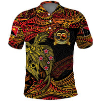 Papua New Guinea 50th Independence Day Polo Shirt Culture Spirit and Sovereignty