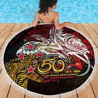 PNG 1975 - 2025 Beach Blanket Papua New Guinea 50th Independence Anniversary DT02 - Polynesian Pride