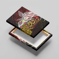 PNG 1975 - 2025 Canvas Wall Art Papua New Guinea 50th Independence Anniversary DT02 - Polynesian Pride