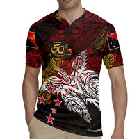 PNG 1975 - 2025 Rugby Jersey Papua New Guinea 50th Independence Anniversary