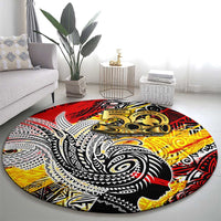 Papua New Guinea 50th Independence Day Round Carpet Celebrate Our History, Inspire Our Future