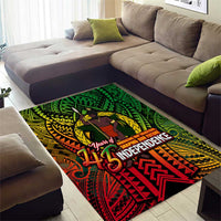 Vanuatu 45th Independence Anniversary Area Rug Embracing Our Traditions Shaping Our Future