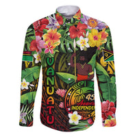 45th Anniversary of Freedom Vanuatu Family Matching Puletasi and Hawaiian Shirt Island Pride Cultural Power Pacific Unity