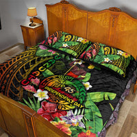 45th Anniversary of Freedom Vanuatu Quilt Bed Set Island Pride Cultural Power Pacific Unity