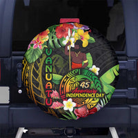 45th Anniversary of Freedom Vanuatu Spare Tire Cover Island Pride Cultural Power Pacific Unity