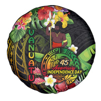 45th Anniversary of Freedom Vanuatu Spare Tire Cover Island Pride Cultural Power Pacific Unity