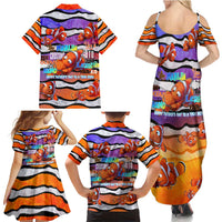 The Ocean Best Dad Family Matching Summer Maxi Dress and Hawaiian Shirt Like Marlin Happy Fathers Day To a True Hero - Polynesian Pride