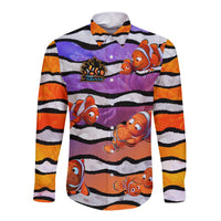 The Ocean Best Dad Long Sleeve Button Shirt Like Marlin Happy Fathers Day To a True Hero DT02 Unisex Art - Polynesian Pride