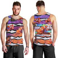 The Ocean Best Dad Men Tank Top Like Marlin Happy Fathers Day To a True Hero DT02 - Polynesian Pride