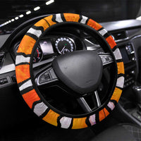The Ocean Best Dad Steering Wheel Cover Like Marlin Happy Fathers Day To a True Hero DT02 Universal Fit Art - Polynesian Pride
