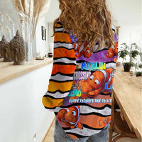 The Ocean Best Dad Women Casual Shirt Like Marlin Happy Fathers Day To a True Hero - Polynesian Pride